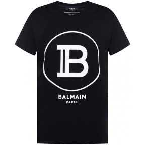 T-shirt με κοντά μανίκια Balmain TH11601 I201