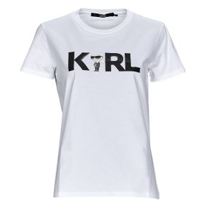 T-shirt με κοντά μανίκια Karl Lagerfeld IKONIK 2.0 KARL LOGO T-SHIRT