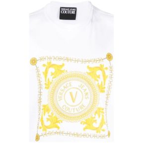 T-shirt με κοντά μανίκια Versace Jeans Couture 75GAHF07-CJ00F