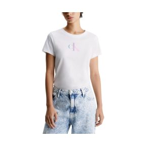 T-shirt με κοντά μανίκια Calvin Klein Jeans GRADIENT T-SHIRT WOMEN