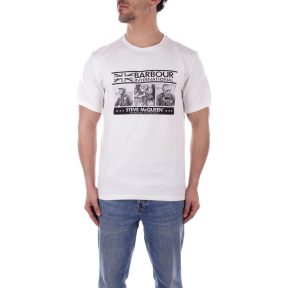 T-shirt με κοντά μανίκια Barbour MTS1247